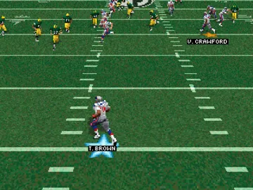 Madden NFL 98 (US) screen shot game playing